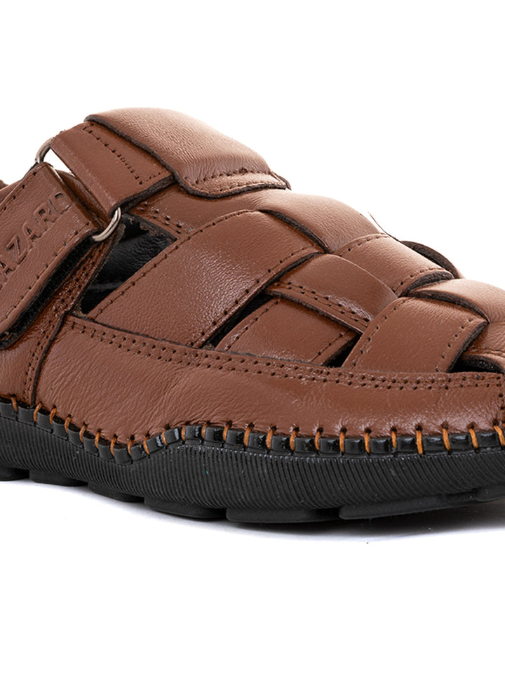 Khadim Lazard Leather Bantu Sandal for Men