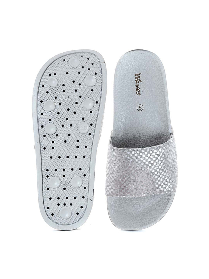 Khadim Waves Casual Mule Slide Slippers for Women