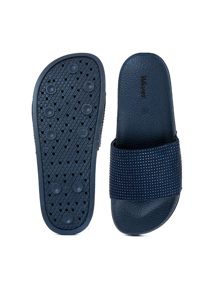 Khadim Waves Casual Mule Slide Slippers for Women
