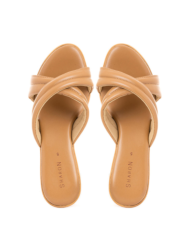Khadim Sharon Mule Heel Slip On Sandal for Women