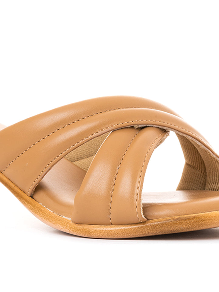 Khadim Sharon Mule Heel Slip On Sandal for Women