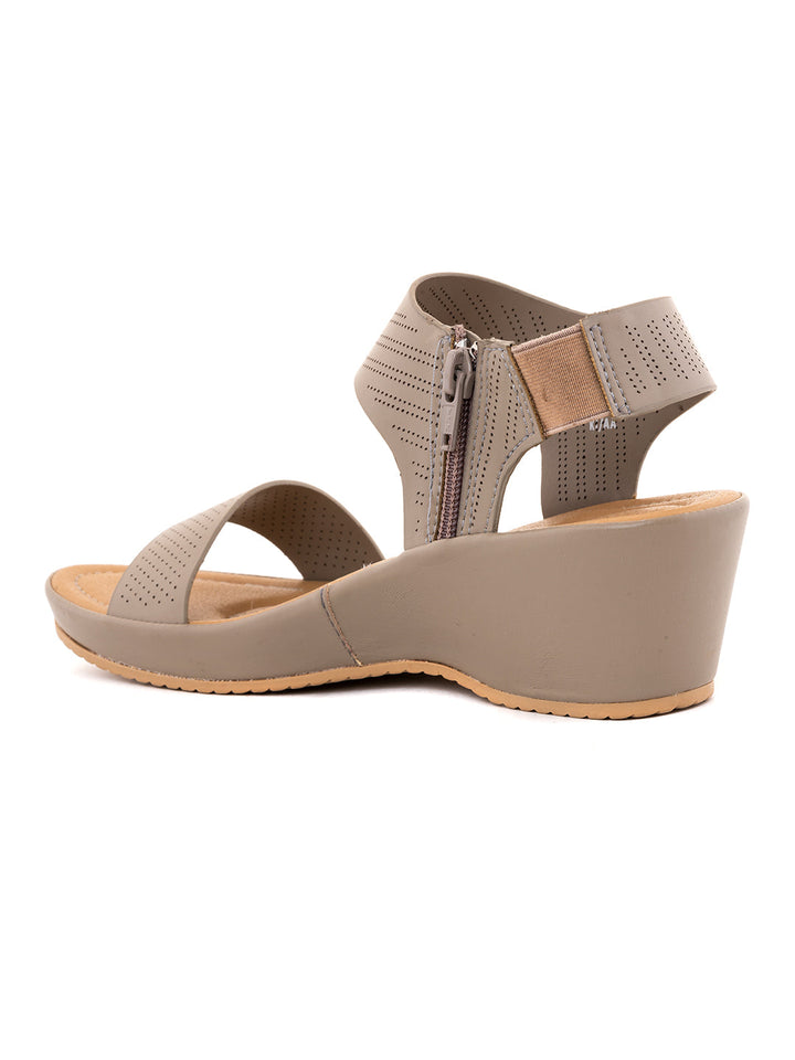 Khadim Sharon Wedge Heel Sandal for Women