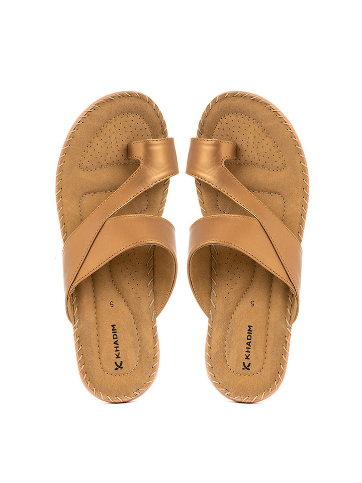 Khadim Flat Slip On Sandal for Women