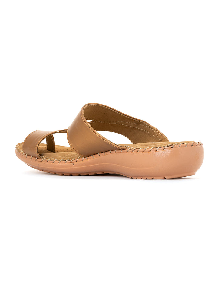 Khadim Flat Slip On Sandal for Women