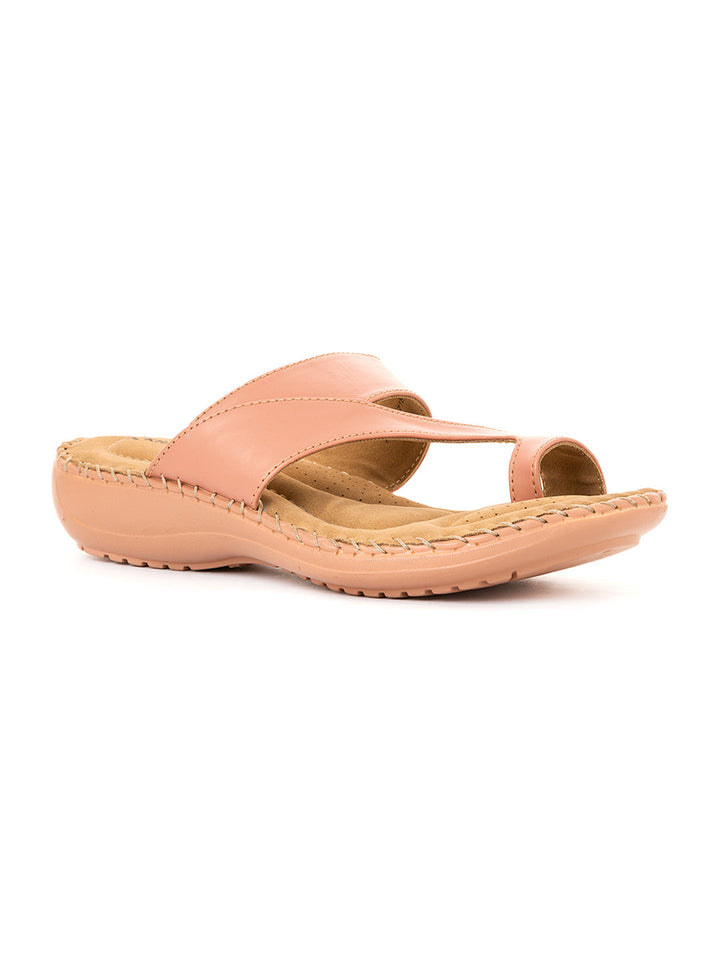 Khadim Flat Slip On Sandal for Women