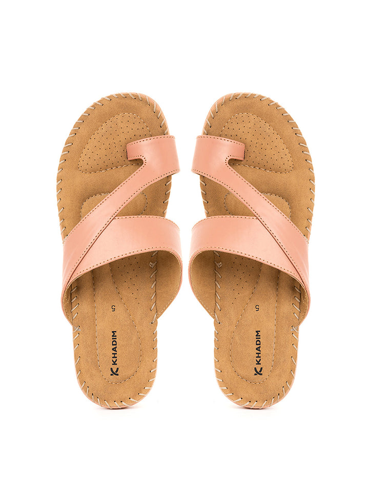 Khadim Flat Slip On Sandal for Women