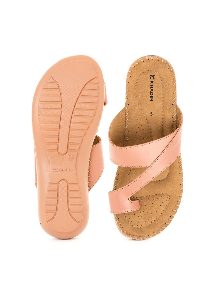 Khadim Flat Slip On Sandal for Women