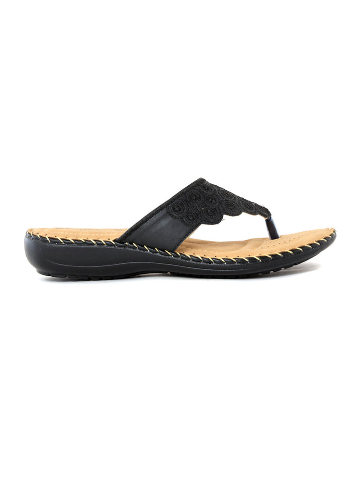 Khadim Wedge Heel Slip On Sandal for Women