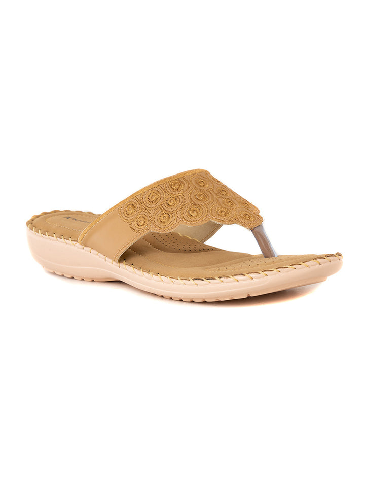 Khadim Wedge Heel Slip On Sandal for Women