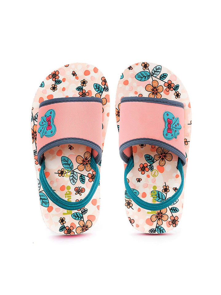 Khadim Bonito Flat Slingback Sandal for Baby Girls  - 2-4.5 yrs