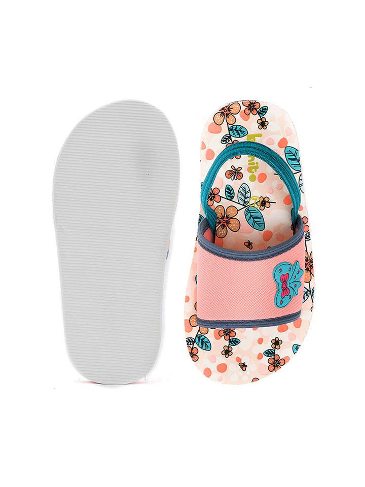 Khadim Bonito Flat Slingback Sandal for Baby Girls  - 2-4.5 yrs