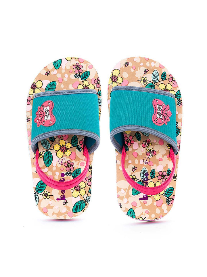 Khadim Bonito Flat Slingback Sandal for Baby Girls  - 2-4.5 yrs