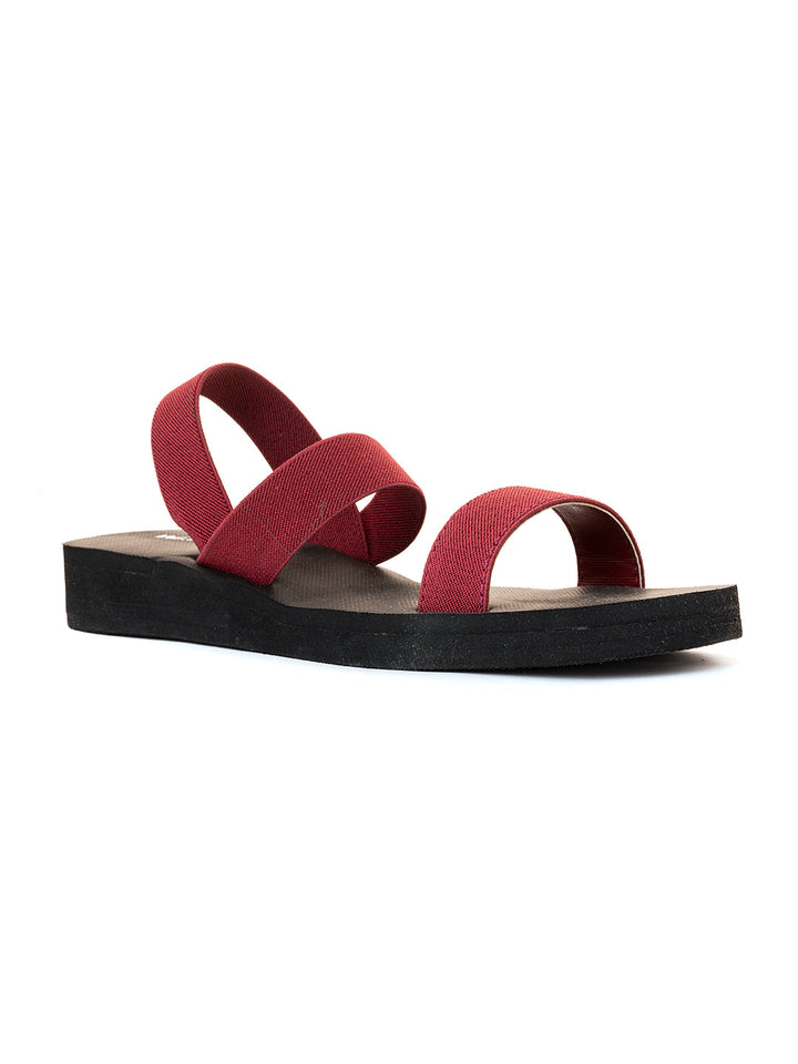 Khadim Waves Platform Heel Slingback Sandal for Women
