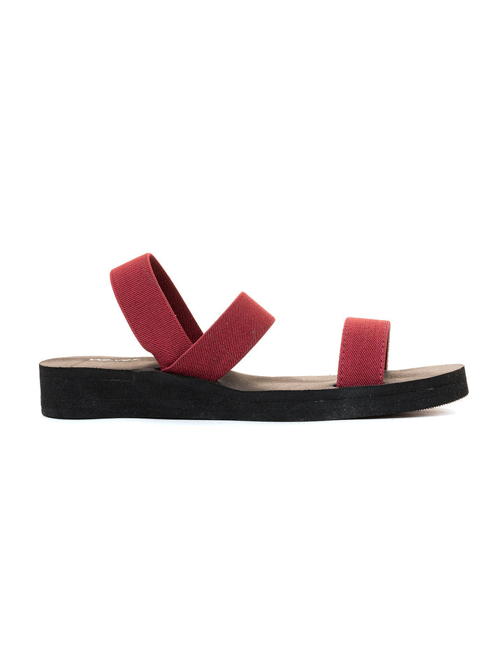 Khadim Waves Platform Heel Slingback Sandal for Women