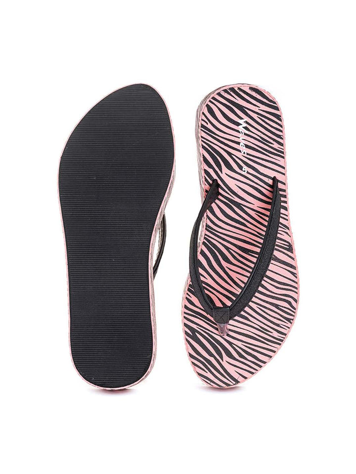 Khadim Waves Platform Heel Casual Slippers for Women