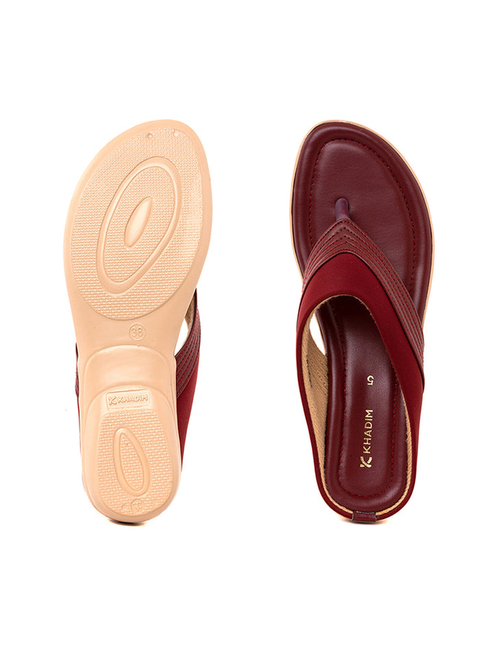 Khadim Flat Slip On Sandal for Women