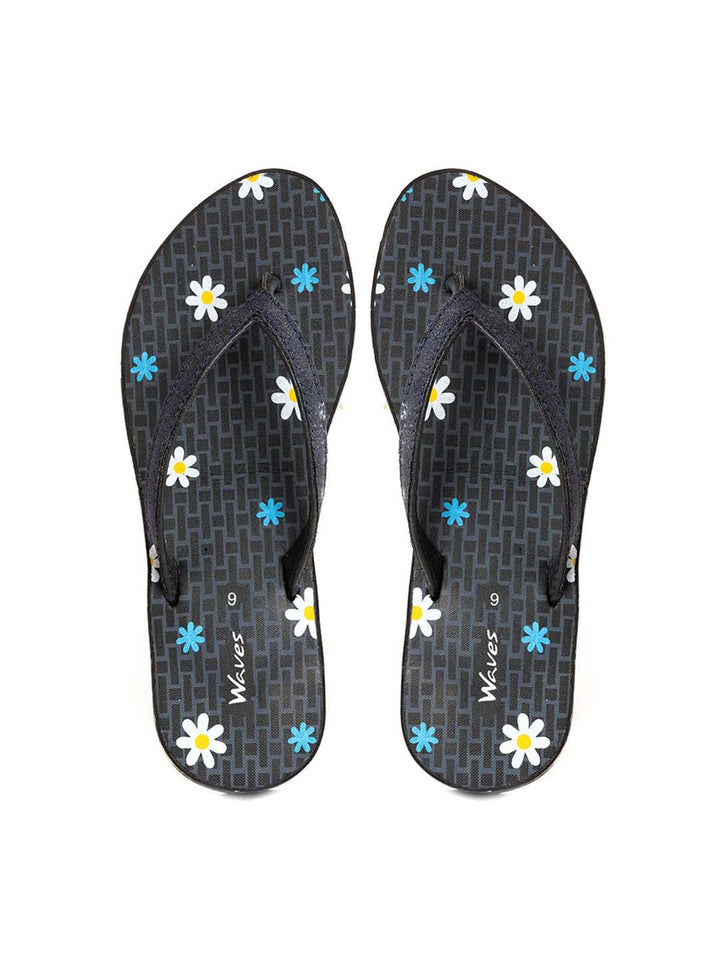 Khadim Waves Platform Heel Casual Slippers for Women
