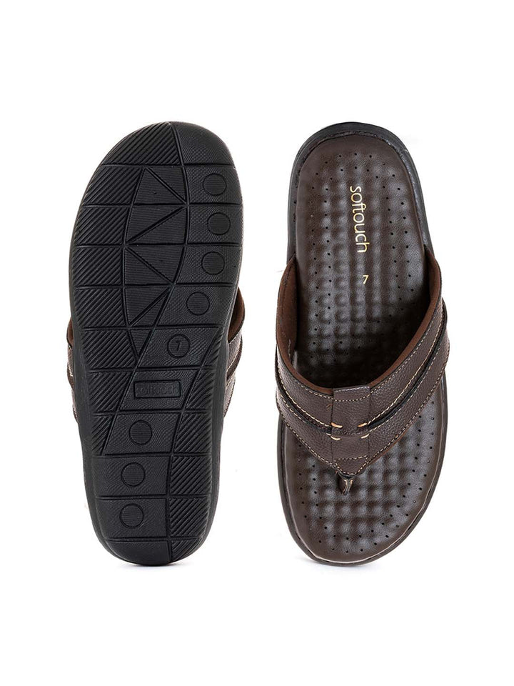 Khadim Softouch Casual Flip Flops for Men