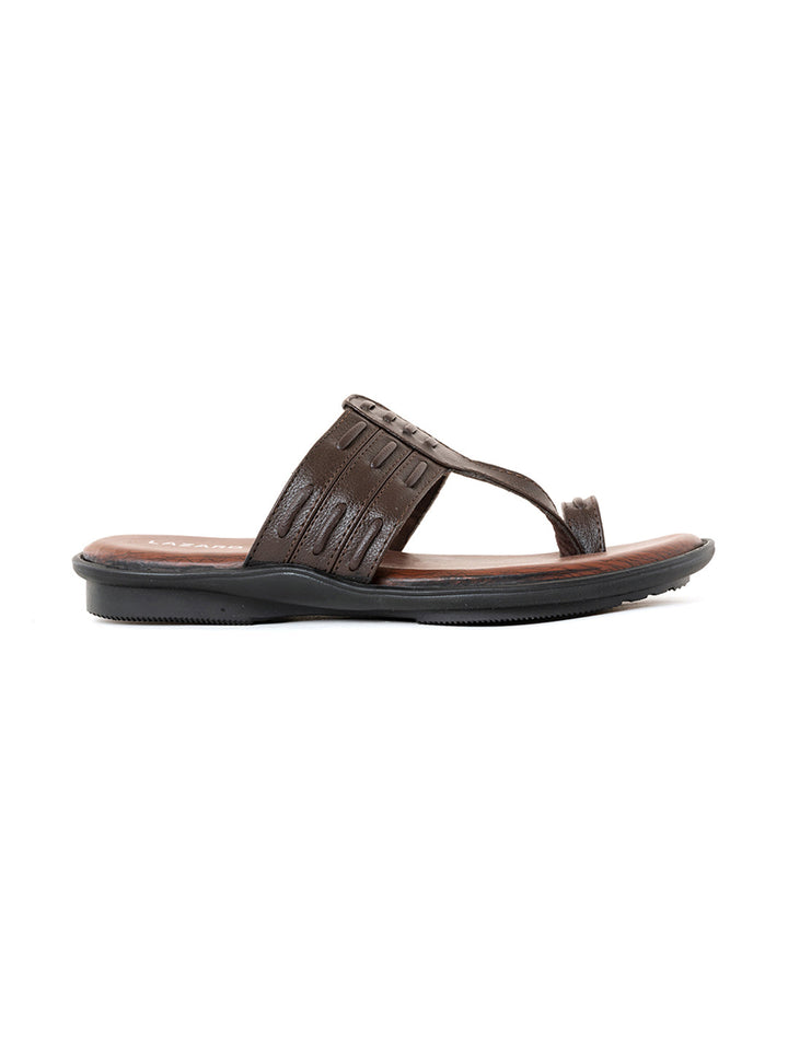 Khadim Lazard Kolhapuri Slip On Sandal for Men