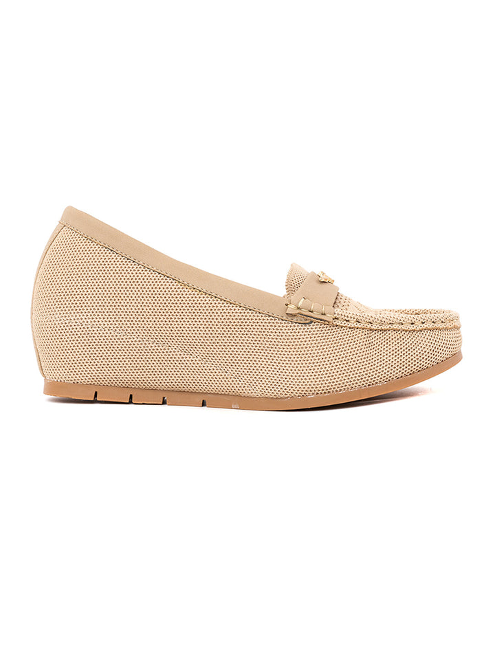 Khadim Sharon Wedge Heel Loafers Casual Shoe for Women