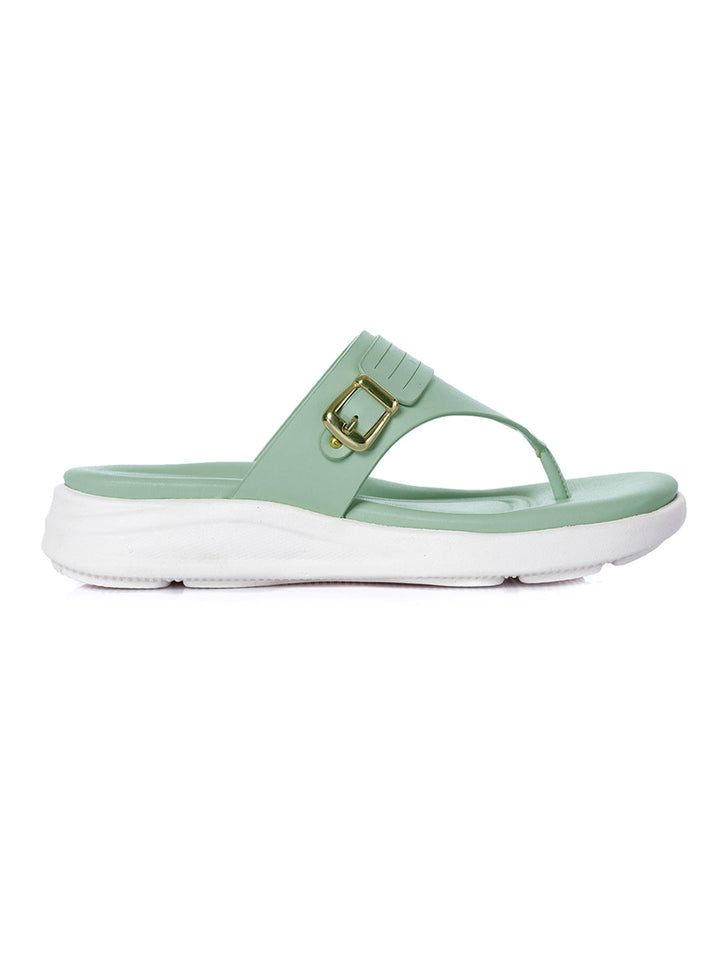KHADIM Softouch Flat Platforms Slip On Sandal for Women