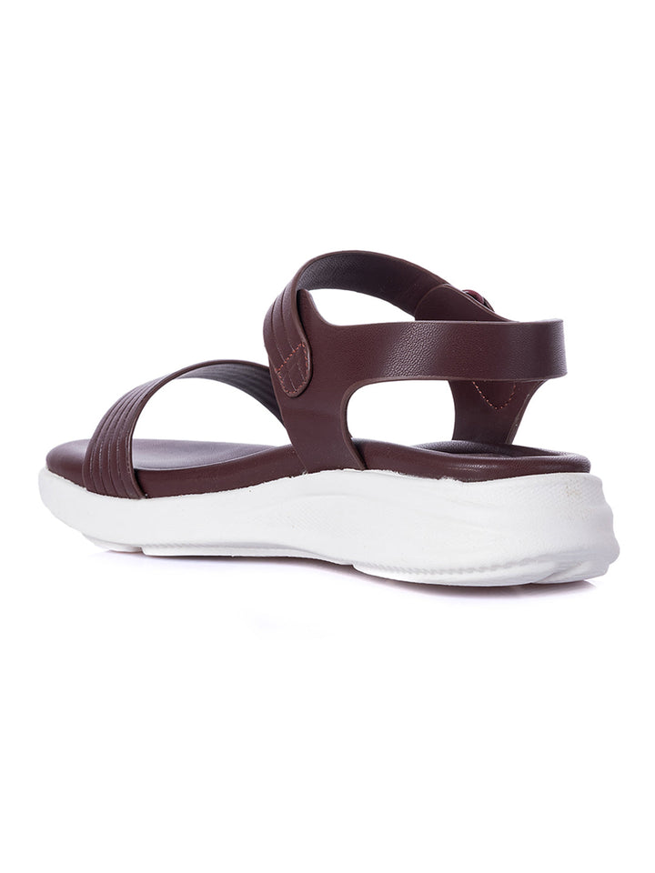 KHADIM Softouch Flat Platforms Slingback Sandal for Women