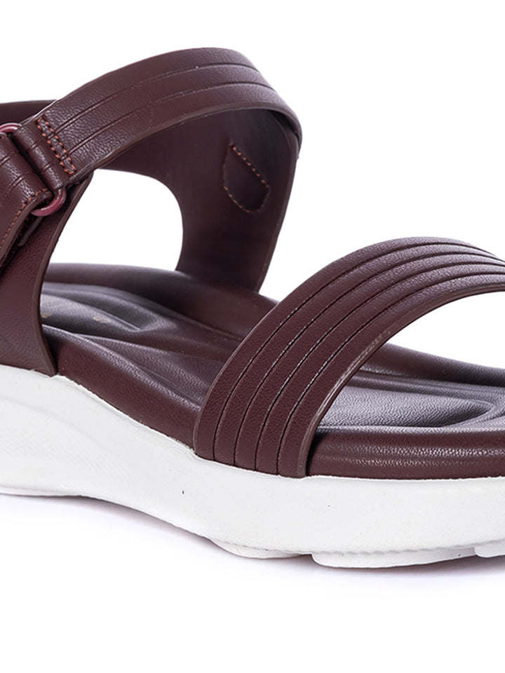 KHADIM Softouch Flat Platforms Slingback Sandal for Women