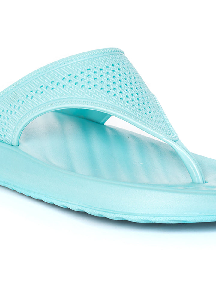 KHADIM Waves Washable Flip Flops for Women
