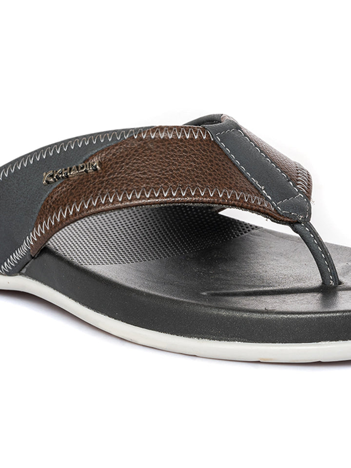 KHADIM Casual Flip Flops for Men