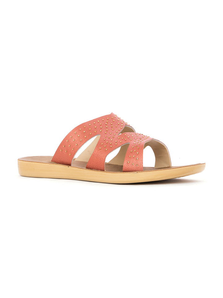 Khadim Flat Mule Slide Sandal for Women