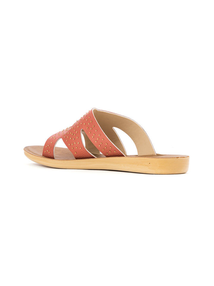 Khadim Flat Mule Slide Sandal for Women