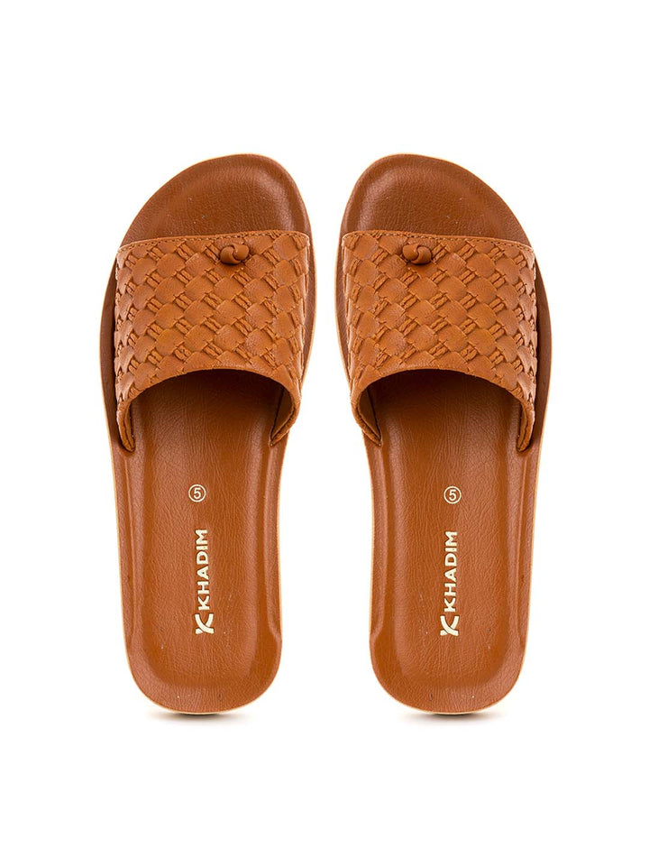 Khadim Flat Slip On Sandal for Women