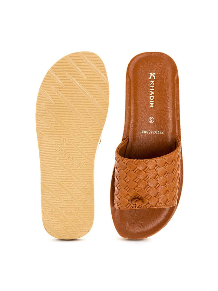 Khadim Flat Slip On Sandal for Women