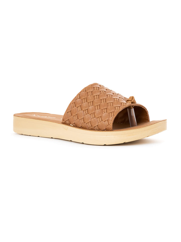 Khadim Flat Slip On Sandal for Women