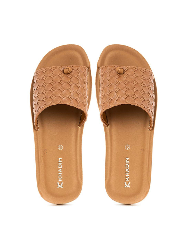 Khadim Flat Slip On Sandal for Women