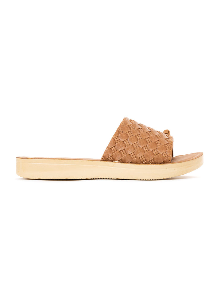 Khadim Flat Slip On Sandal for Women