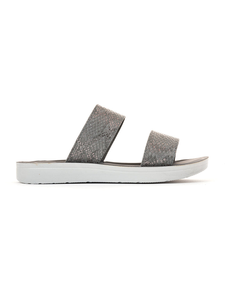 Khadim Flat Mule Slip On Sandal for Women