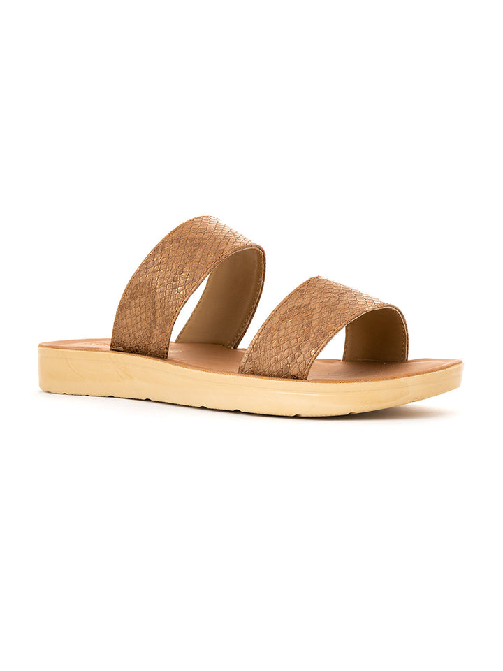 Khadim Flat Mule Slip On Sandal for Women