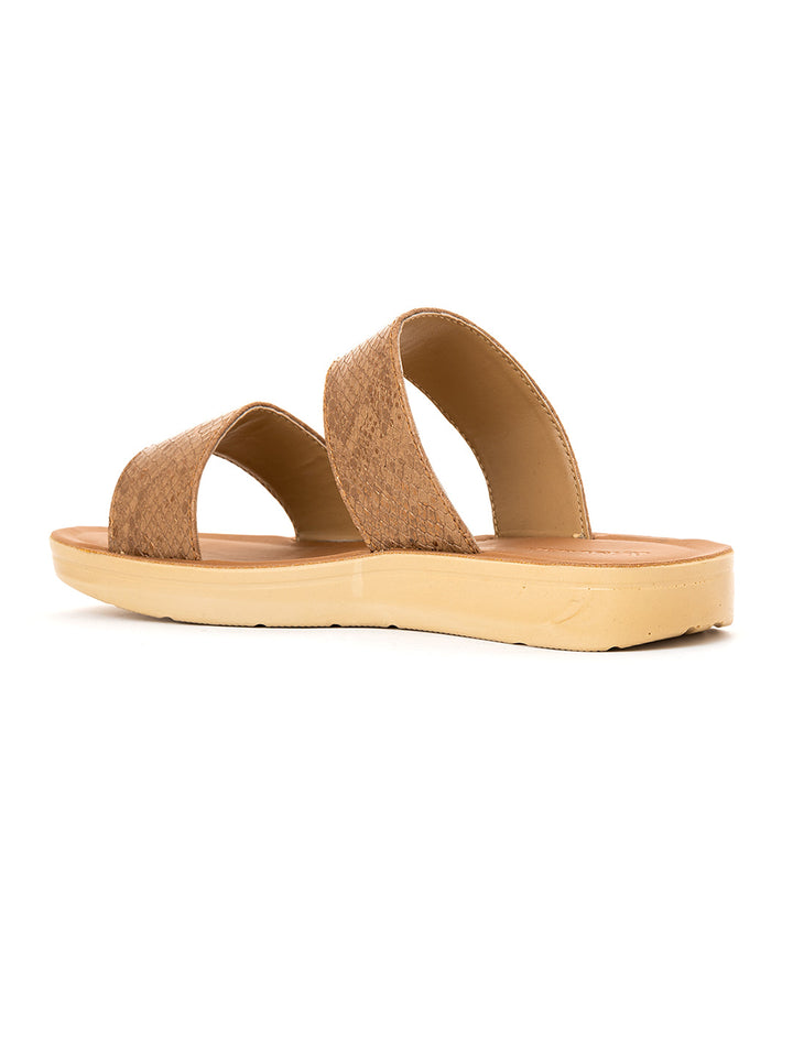Khadim Flat Mule Slip On Sandal for Women