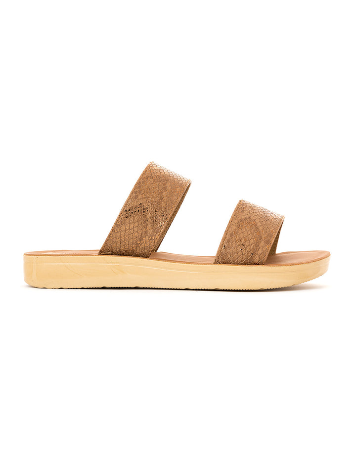 Khadim Flat Mule Slip On Sandal for Women