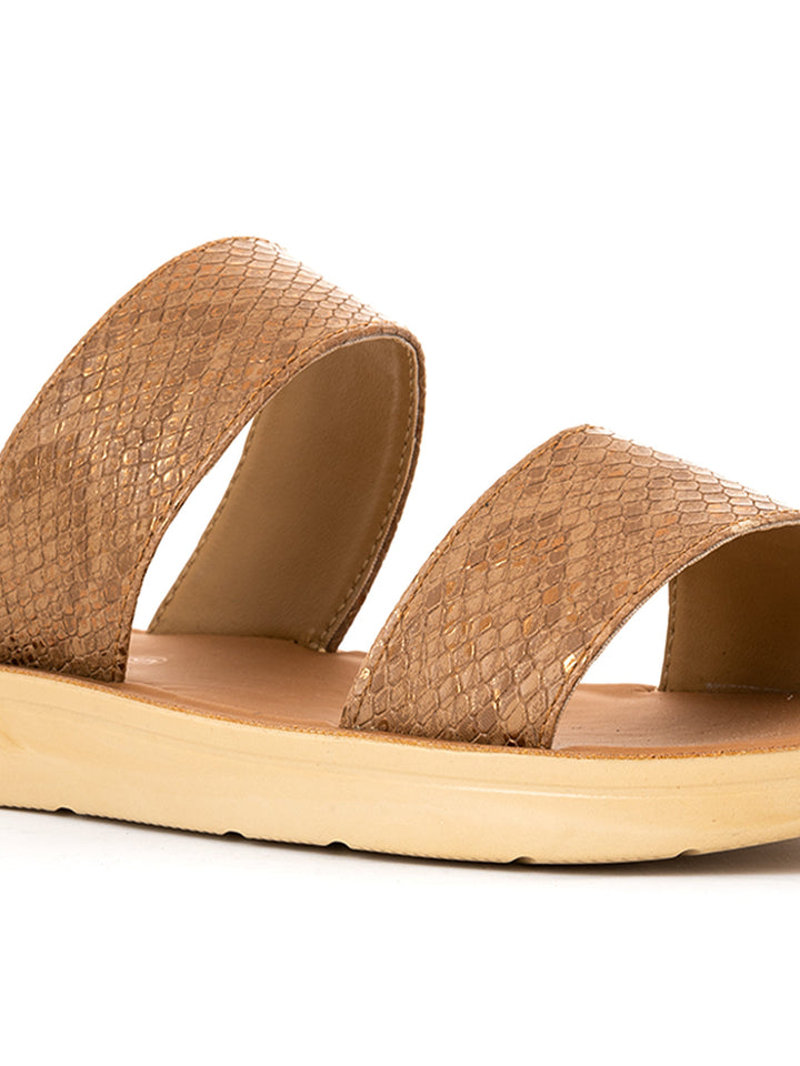 Khadim Flat Mule Slip On Sandal for Women