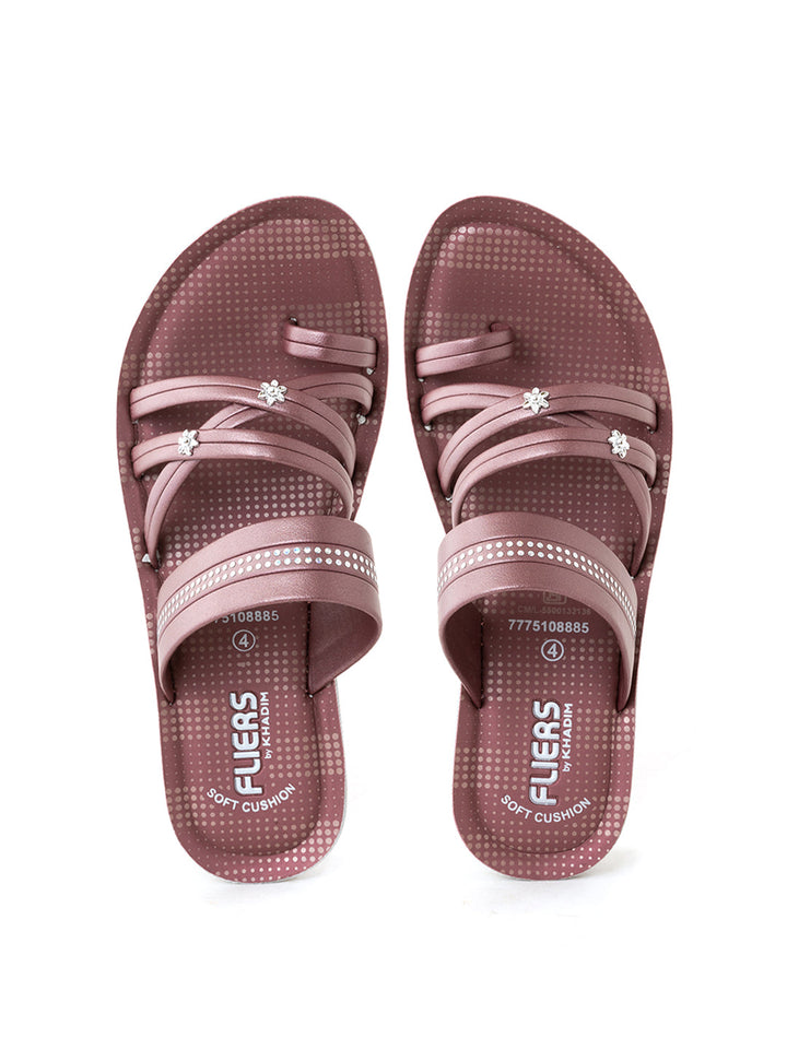 Khadim Fliers Wedge Heel Slip On Sandal for Women