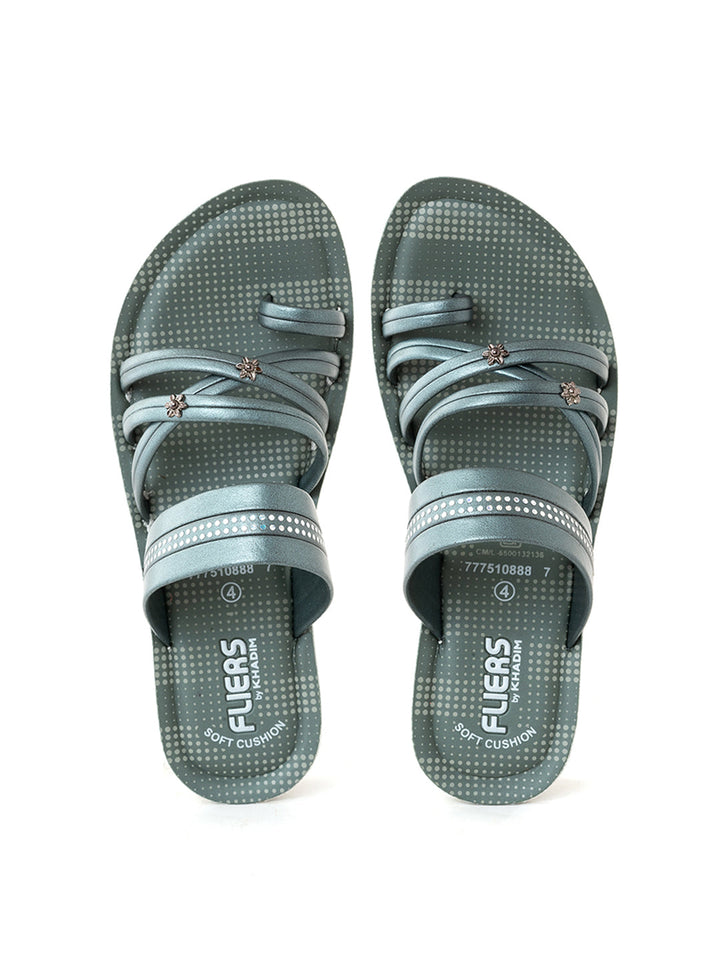 Khadim Fliers Wedge Heel Slip On Sandal for Women