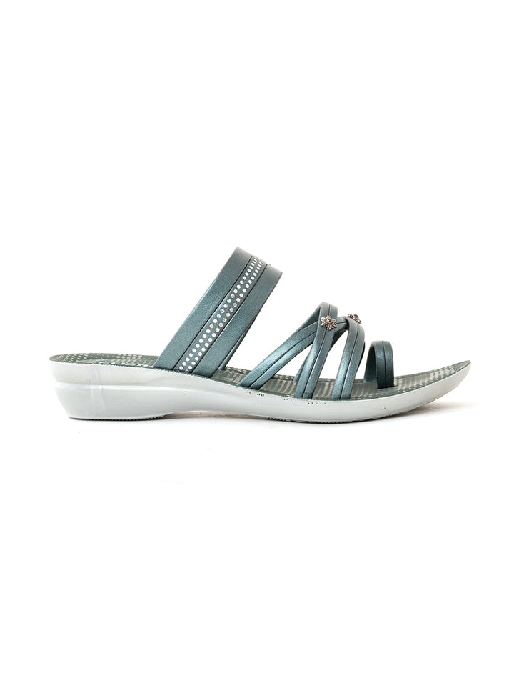 Khadim Fliers Wedge Heel Slip On Sandal for Women