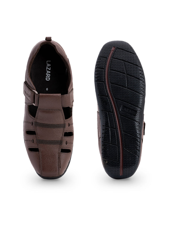 Khadim Lazard Leather Bantu Sandal for Men
