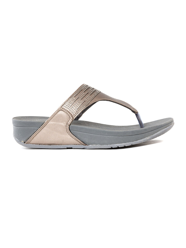 Khadim Sharon Platform Heel Slip On Sandal for Women