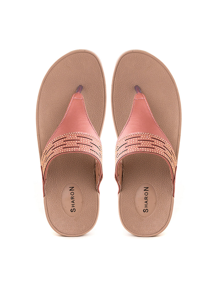 Khadim Sharon Platform Heel Slip On Sandal for Women