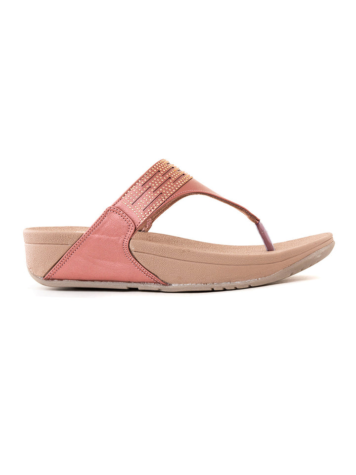 Khadim Sharon Platform Heel Slip On Sandal for Women