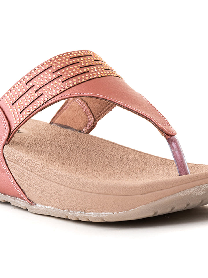 Khadim Sharon Platform Heel Slip On Sandal for Women