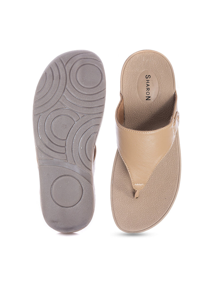 KHADIM Sharon Wedge Heel Slip On Sandal for Women